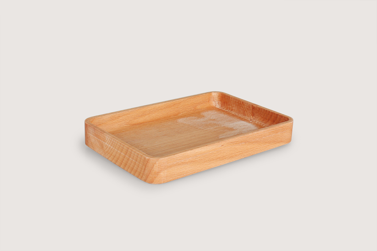 方形天然木盤-小尺寸