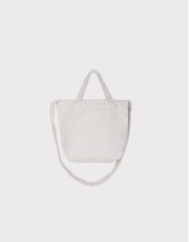 小朋友兩用帆布托特包-米白色