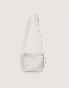 帆布長背帶內袋小托特-米白