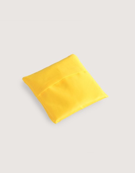 |缺貨|尼龍布190D折疊購物袋-黃色