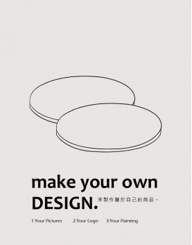 |客製款|圓形紙杯墊-100入起訂