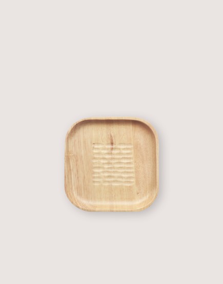 木製品 | 方形櫸木-刻紋