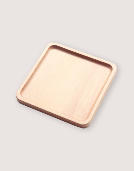 木製品 | 方形櫸木托盤